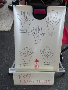 Palm Reading directions