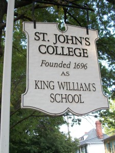 St Johns Sign